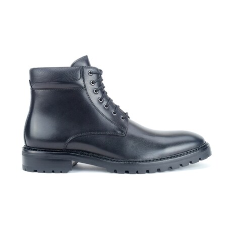 Wheaton Plain Toe Boots // Black (US: 8)