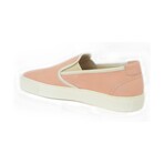 Leather Slip-On Sneakers // Blush (US: 8)