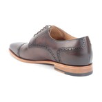 Fleck Brogue Cap Toe Oxfords // Bourbon (US: 8)