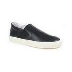 Leather Slip-On Sneakers // Black (US: 8)