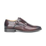Contra Plain Toe Monk Strap // Bourbon (US: 8)