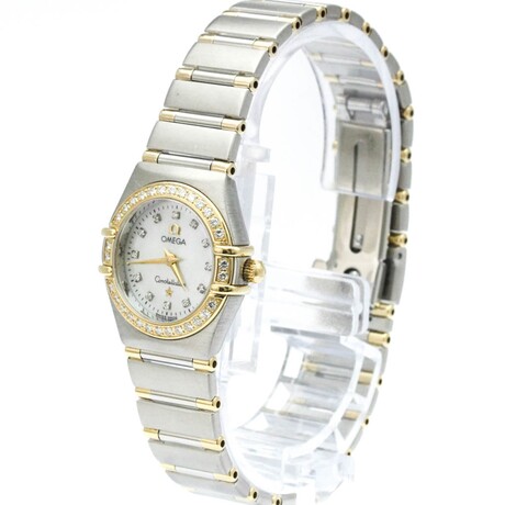 Omega Ladies Constellation Diamond Quartz // O126775 // Pre-Owned