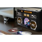 Retro Portable CD Boombox