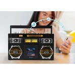 Retro Portable CD Boombox