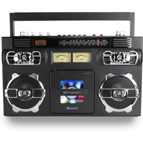 Retro Portable CD Boombox