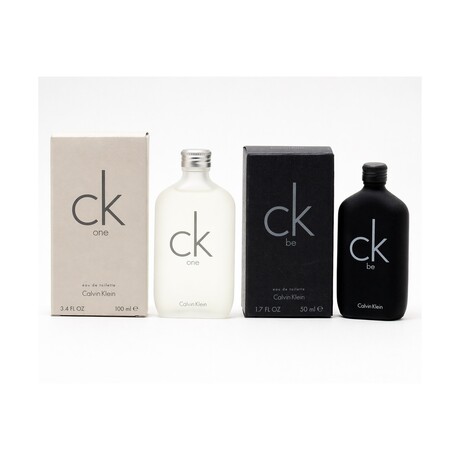 Unisex // Calvin Klein // Duo - CK Be + CK One EDT Spray // 1.7 Oz + 3.4 Oz