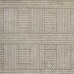 Lucia Westport - Machine Woven Performance // Beige - Abstract/Geometric (3'3" x 4'11")
