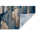 Harbor Coast - Hand Hooked Performance // Blue - Coastal (8'2" x 3')