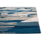 Harbor Coast - Hand Hooked Performance // Blue - Coastal (8'2" x 3')