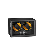 Oxford Guardian 2-Slot Watch Winder // Black
