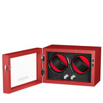 Oxford Guardian 2-Slot Watch Winder // Red
