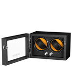 Oxford Guardian 2-Slot Watch Winder // Black