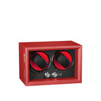 Oxford Guardian 2-Slot Watch Winder // Red