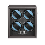 Oxford Guardian 4-Slot Watch Winder // Gray
