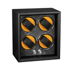 Oxford Guardian 4-Slot Watch Winder // Black