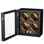Oxford Guardian 4-Slot Watch Winder // Black