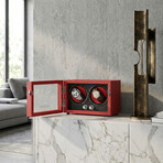 Oxford Guardian 2-Slot Watch Winder // Red