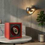 Oxford Guardian 1-Slot Watch Winder // Red