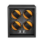 Oxford Guardian 4-Slot Watch Winder // Black