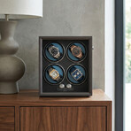 Oxford Guardian 4-Slot Watch Winder // Gray