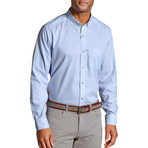 Ovation Non-Iron Oxford Shirt // Blue Striped Oxford (S)