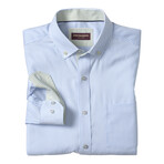 Ovation Non-Iron Oxford Shirt // Blue Striped Oxford (S)