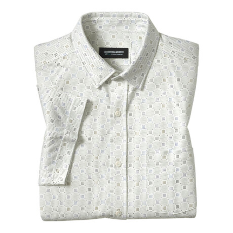 XC Flex Ascend Short-Sleeve Shirt // Sage/White Dot (S)