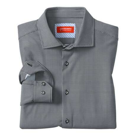 XC+ Motion Long-Sleeve Dress Knit Shirt // Black Box (S)