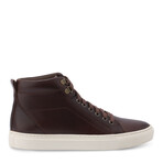 Wellington // High Top Sneaker // Brown (US: 8.5)