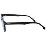 Carrera // Unisex Round // Blue + Blue Mirror