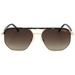 Carrera // Men's Pilot // Gold Havana + Brown Gradient