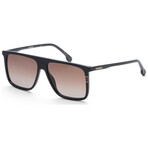 Carrera // Men's Square // Black + Brown Gradient