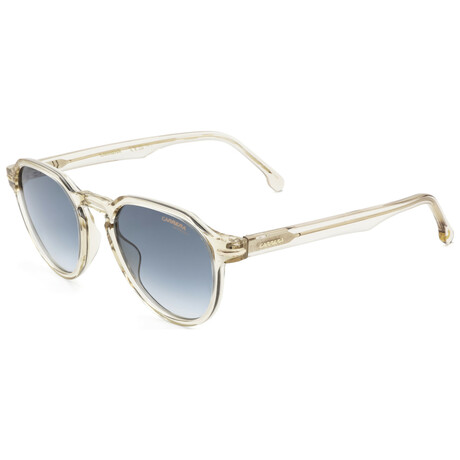 Carrera // Unisex Round // Beige + Blue Gradient