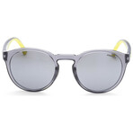 Carrera // Men's Round // Grey + Silver Mirror