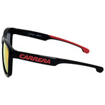 Carrera // Men's Rectangular // Red Black + Red Multilayer