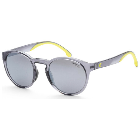 Carrera // Men's Round // Grey + Silver Mirror