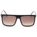 Carrera // Unisex Square // Black + Brown