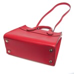 Louis Vuitton // Leather City Steamer Handbag // Ruby // Pre-Owned