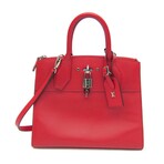 Louis Vuitton // Leather City Steamer Handbag // Ruby // Pre-Owned