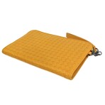 Bottega Veneta // Intrecciato Leather Clutch // Yellow // Pre-Owned