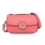 Gucci // Leather Double-G Shoulder Bag // Rose // Pre-Owned