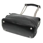 Fendi // Leather Dot-Com Click Handbag // Black // Pre-Owned