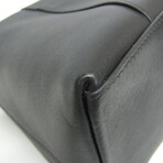 Balenciaga // Leather Downtown Medium Shoulder Bag // Black // Pre-Owned