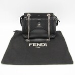Fendi // Leather Dot-Com Click Handbag // Black // Pre-Owned
