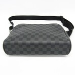Louis Vuitton // Damier-Coated Canvas + Leather Messenger Bag // Damier Graphite // Pre-Owned