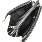 Fendi // Leather Dot-Com Click Handbag // Black // Pre-Owned