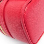 Bulgari // Leather Serpenti Mini Jewelry Box Crossbody Bag // Red  // Pre-Owned