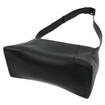 Balenciaga // Leather Downtown Medium Shoulder Bag // Black // Pre-Owned