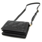 Gucci // Leather GG Matelassé Mini Bag // Black // Pre-Owned