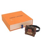 Louis Vuitton // Dauphine Monogram-Coated Canvas + Leather Chain Pouch // Brown + Light Brown // Pre-Owned